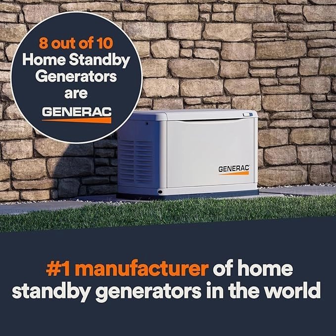 14/14 kW Air-Cooled Standby Generator. Alum Enclosure. 200 SE (not CUL)