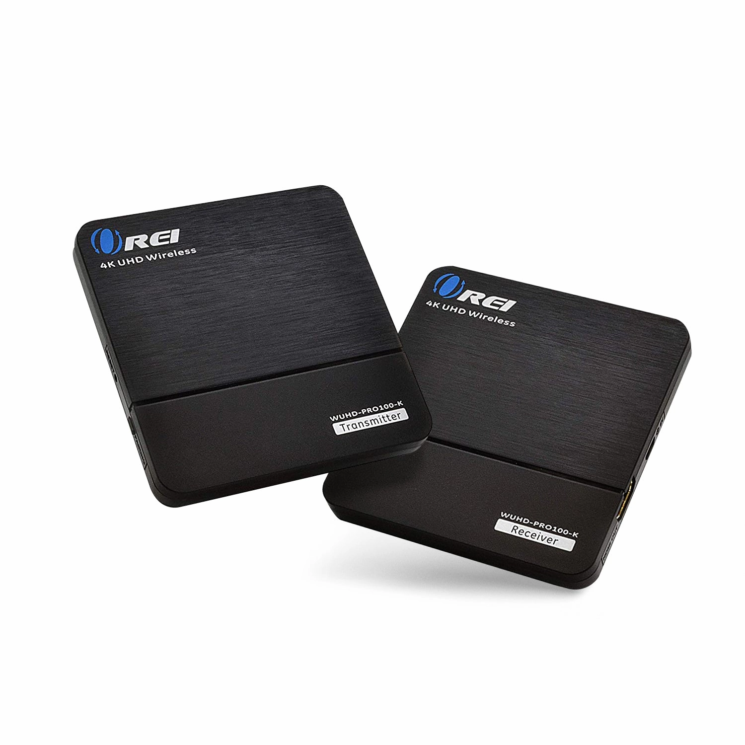 4K Wireless HDMI Transmitter & Receiver Extender by OREI - Up to 100 Feet - 0 Latency - Perfect for Streaming from Laptop. PC. Cable. Netflix. YouTube. PS4 to HDTV/Projector (WUHD-PRO100-K)