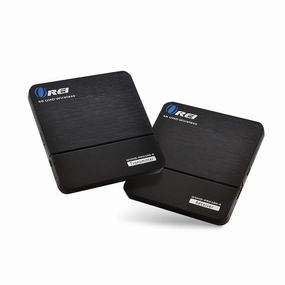 4K Wireless HDMI Transmitter & Receiver Extender by OREI - Up to 100 Feet - 0 Latency - Perfect for Streaming from Laptop. PC. Cable. Netflix. YouTube. PS4 to HDTV/Projector (WUHD-PRO100-K)