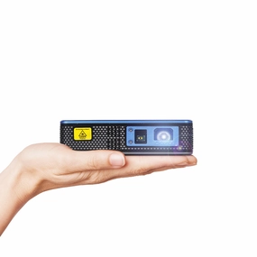 AAXA M8 Laser Smart Projector. 1080P Native. 1200 Lumens. USBC & Wireless Mirroring. Android onboard