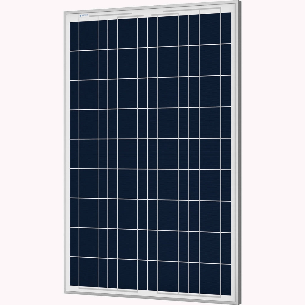 ACOPower 100-Watt Polycrystalline Solar Panel. 12V