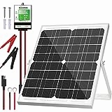 ACOPOWER 100W 12V Poly Solar RV Kits. 20A PWM Charge Controller