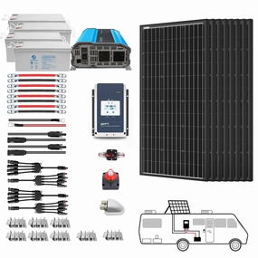 Acopower 100W mono300Ah/1.5kW(3x100Ah) Li300Ah M800w