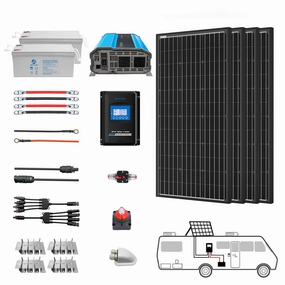 Acopower 100W mono400Ah/3kW(2x200Ah) Li400Ah M400w
