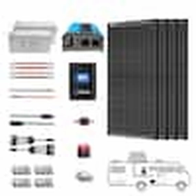 Acopower 100W monoRV SystemGel Battery 400ah3kw 400w