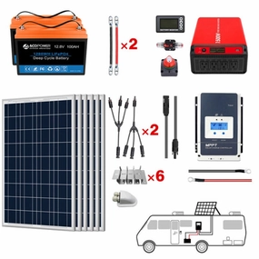 Acopower 100W poly200Ah/1.5kW(2x100Ah) Li200Ah P600w