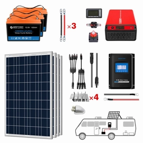 Acopower 100W poly300Ah/1.5kW(3x100Ah) Li300Ah P400w