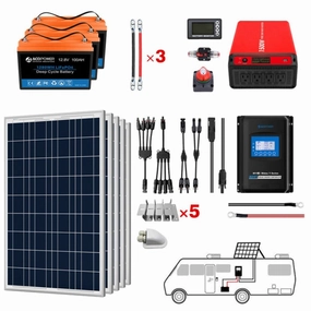 Acopower 100W poly300Ah/1.5kW(3x100Ah) Li300Ah P500w