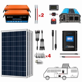 Acopower 100W poly400Ah/3kW(2x200Ah) Li400Ah P400w