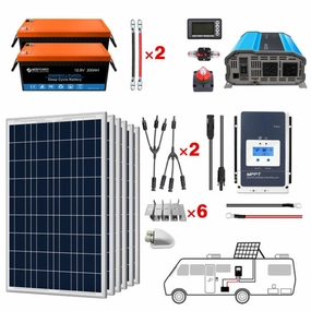 Acopower 100W poly400Ah/3kW(2x200Ah) Li400Ah P600w