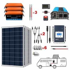 Acopower 100W poly600Ah/3kW(3x200Ah) Li600Ah P600w