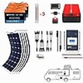 Acopower 110w flex300Ah/1.5kW(3x100Ah) Li300Ah F550w