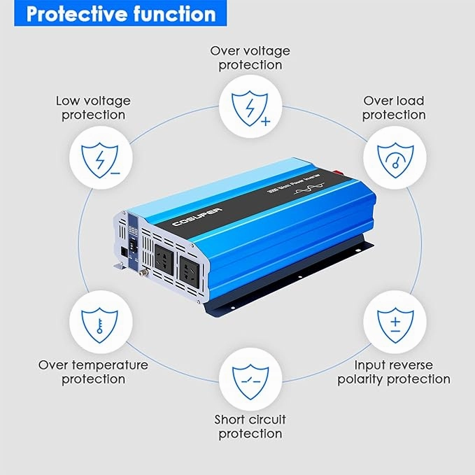 Acopower 110w flex400Ah/3kW(2x200Ah) Li400Ah F550w