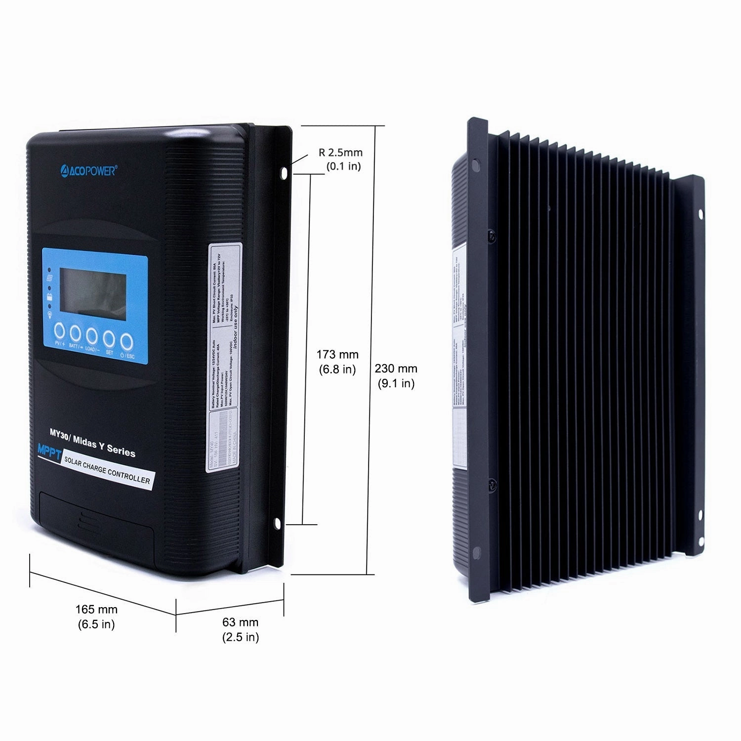 Acopower 200w kitmono 200w 30A mppt