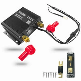 Acopower Dual Battery Isolator Kit. 12V 200 Amp Voltage Sensitive Complete VSR Double Battery Smart Automatic Charger Fit SUV Marine Car UTV ATV RV Boat Camper Truck