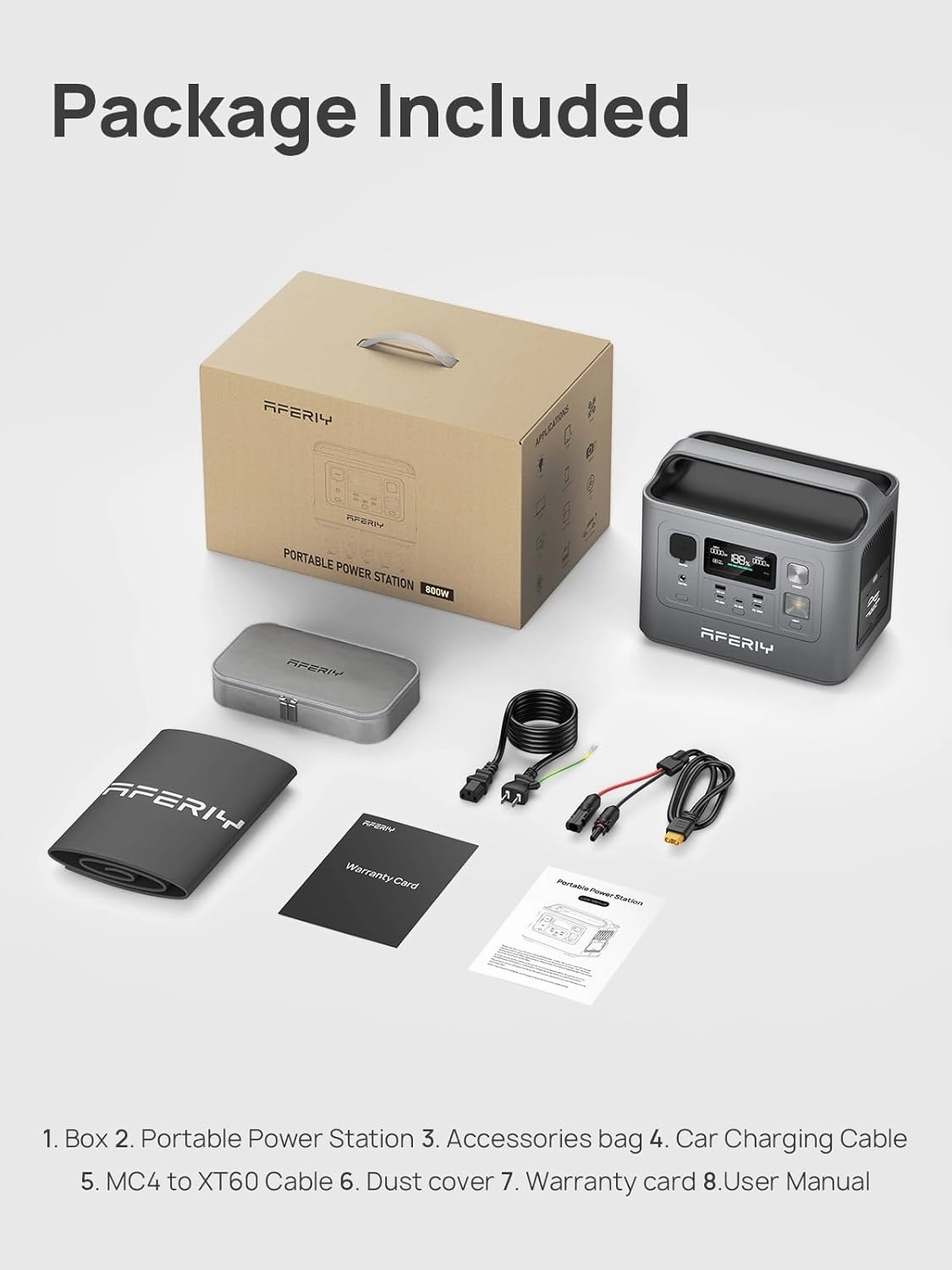 AFERIY P010 Portable Power Station 800W