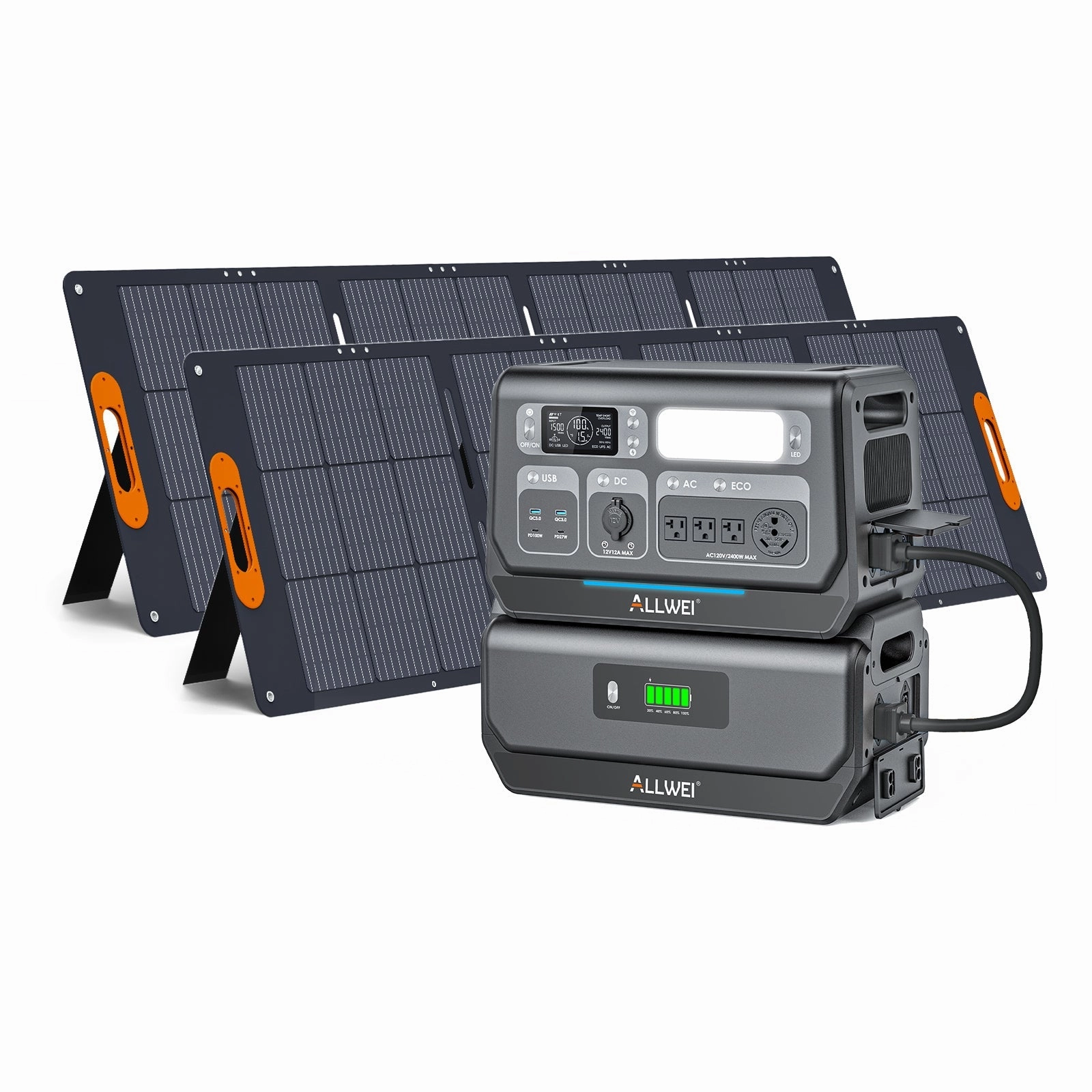 ALLWEI PPS2400 B200 PRO | Home Battery Backup up to 4kWh