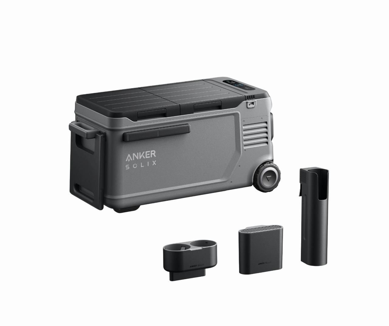 Anker SOLIX EverFrost 2 Electric Cooler 58L/61QT   FREE Road-Trip Kit