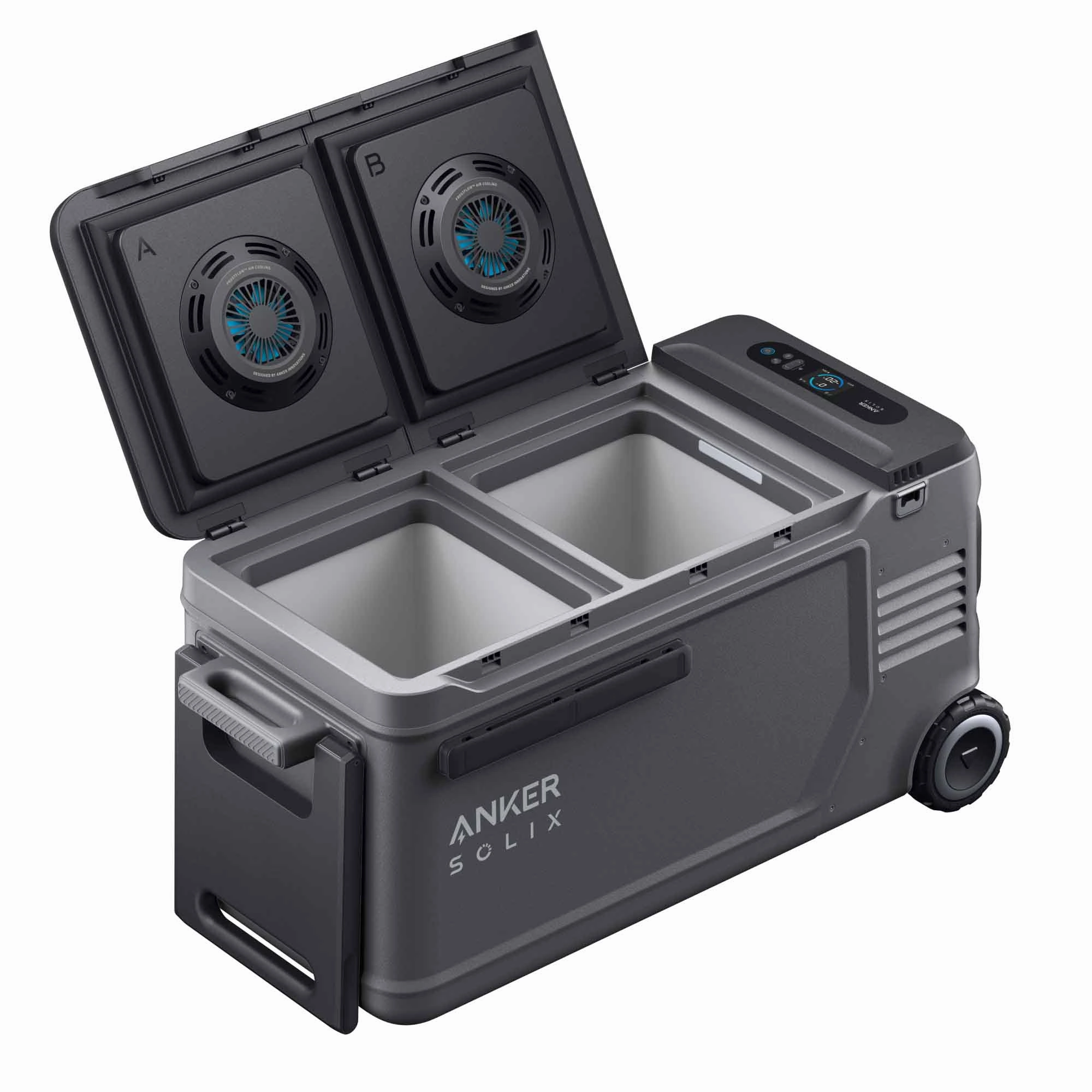 Anker SOLIX EverFrost 2 Electric Cooler 58L/61QT   FREE Road-Trip Kit
