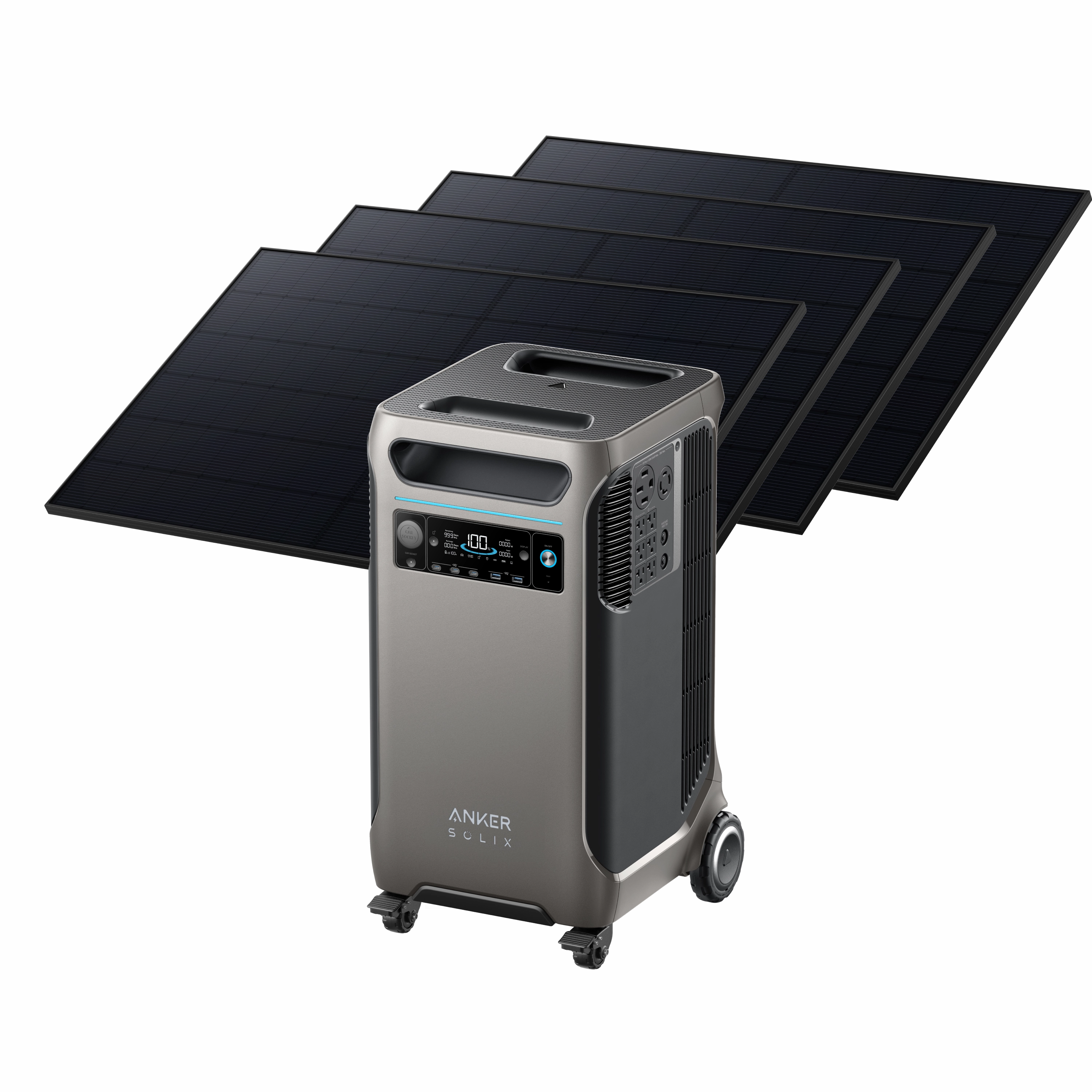 Anker Solix F3800   410W Rigid Solar Panels    FREE Protective Cover