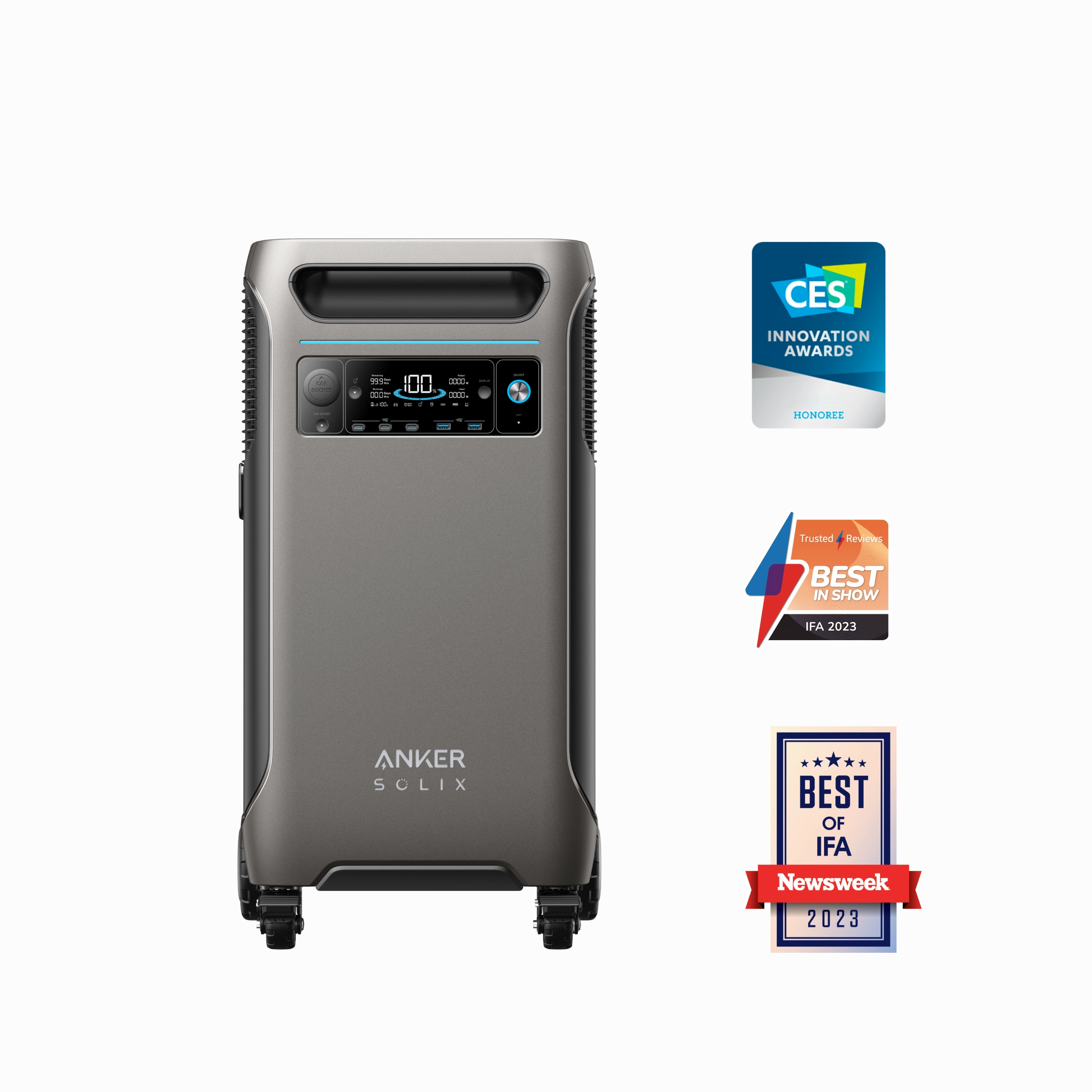 Anker Solix F3800   410W Rigid Solar Panels    FREE Protective Cover