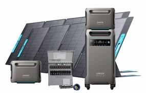 Anker SOLIX F3800   Expansion Battery*2   Transfer Switch Kit   PS400 Solar Panel 400W*2 (11520Wh in total)    FREE Protective Cover