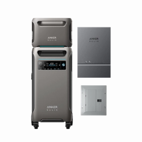 Anker Solix F3800   Expansion Battery   Home Power Panel   Subpanel    FREE Protective Cover