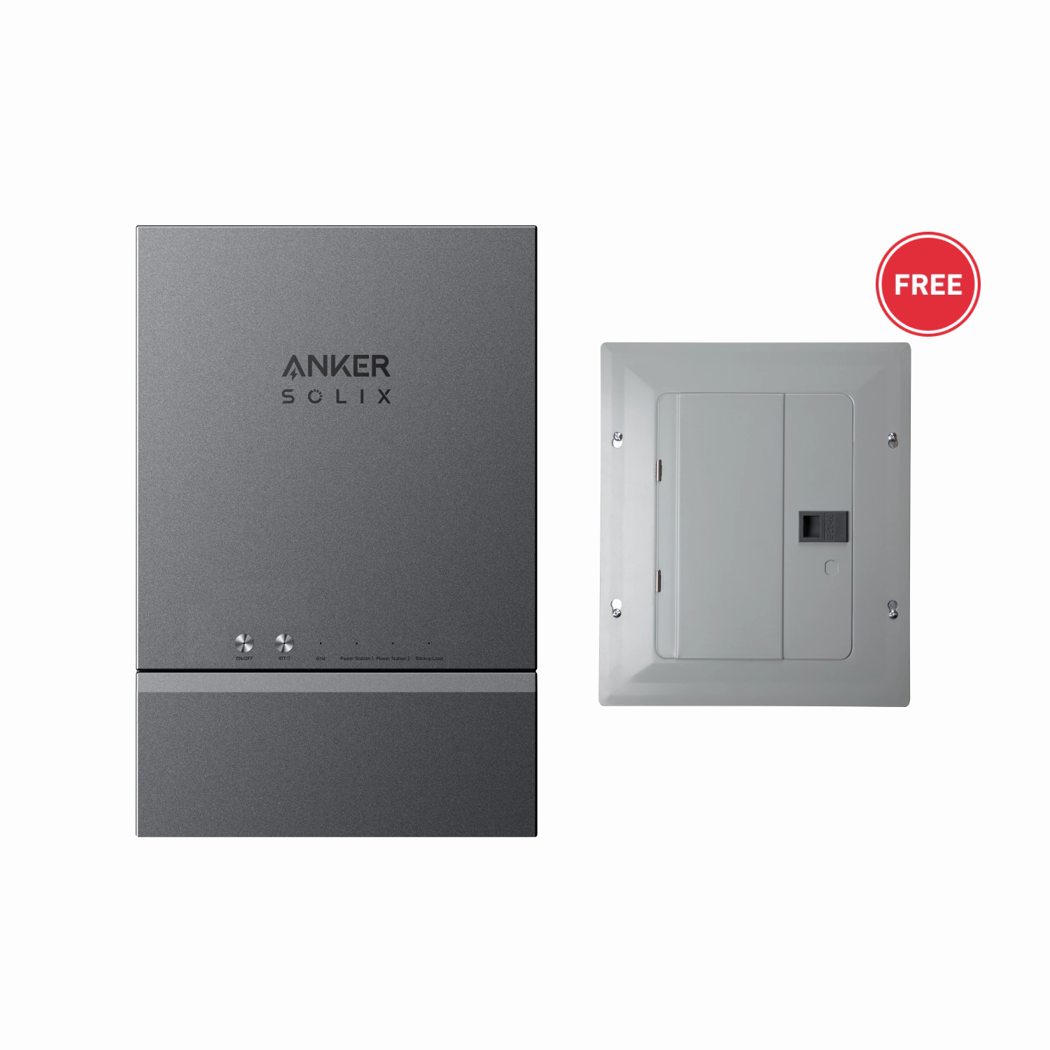 Anker Solix F3800   Expansion Battery   Home Power Panel   Subpanel    FREE Protective Cover
