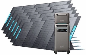 Anker SOLIX F3800   Expansion Battery   PS400 Solar Panel * 6 (7680Wh in total)    FREE Protective Cover