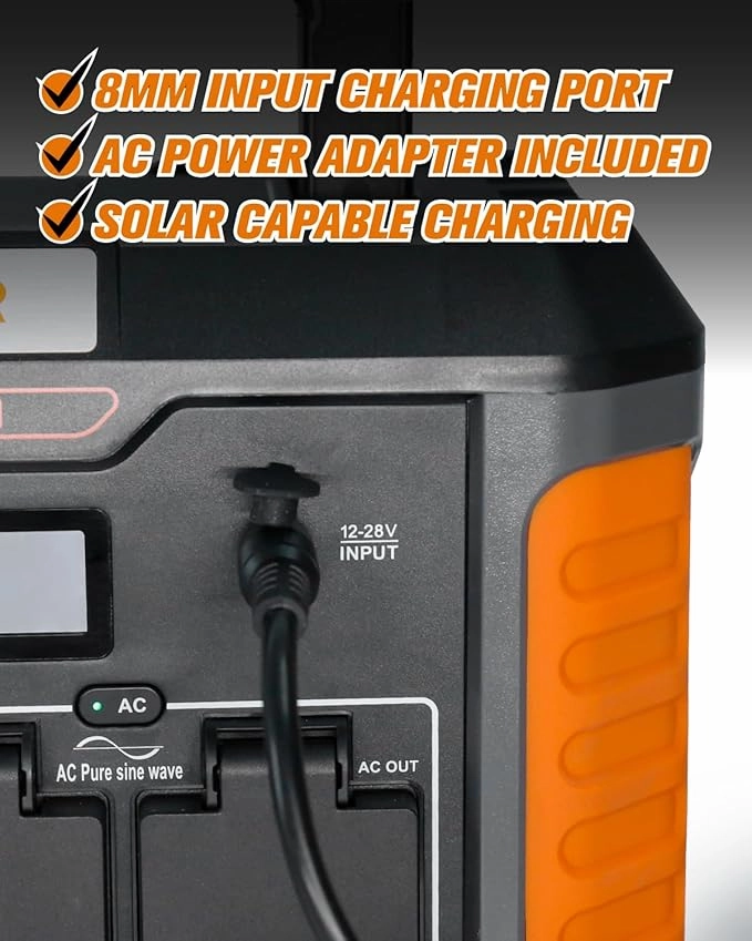 BALDR Portable Power Station. 1000W Output. 808Wh Capacity