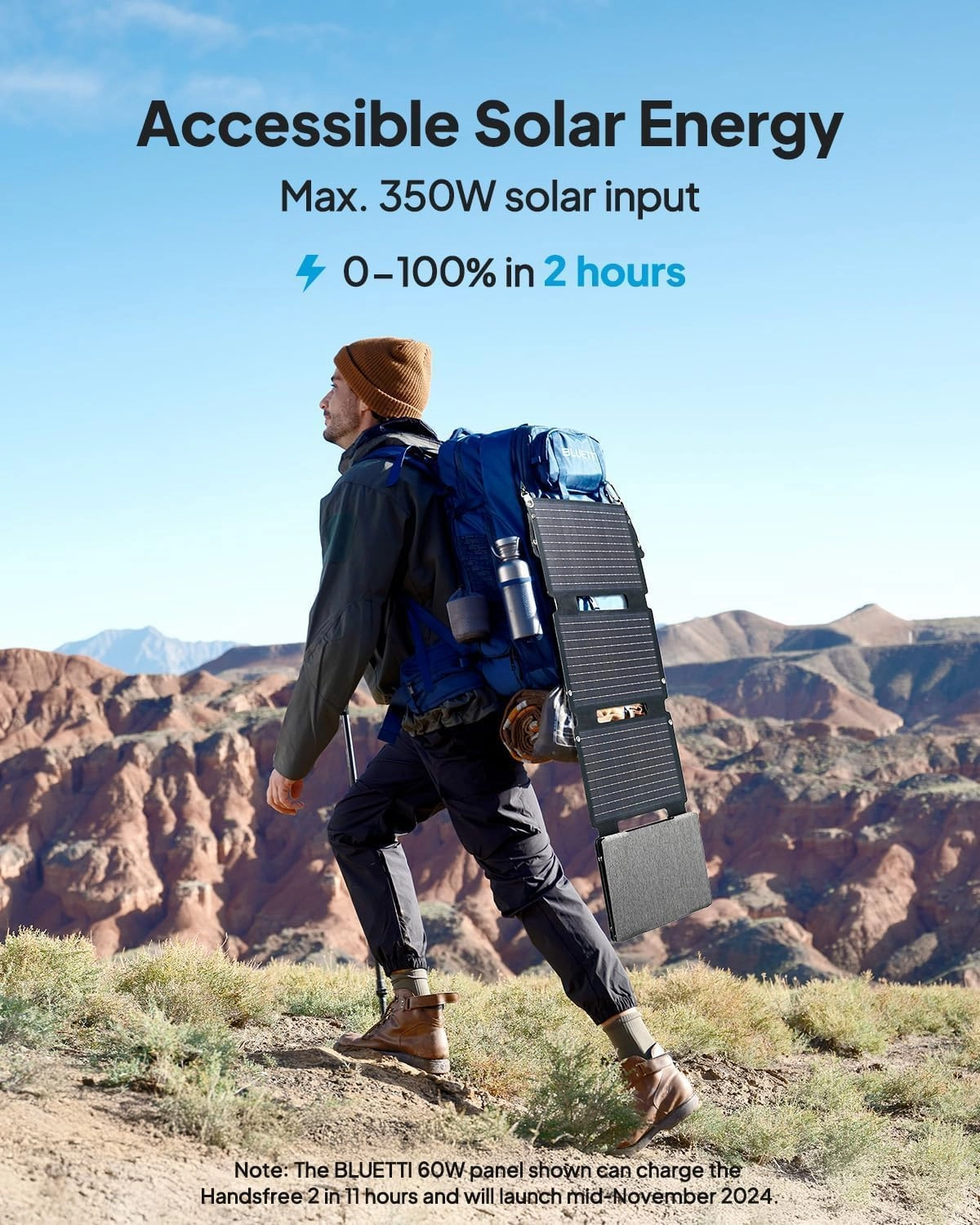 Bluetti Handsfree 2 Backpack Power Station