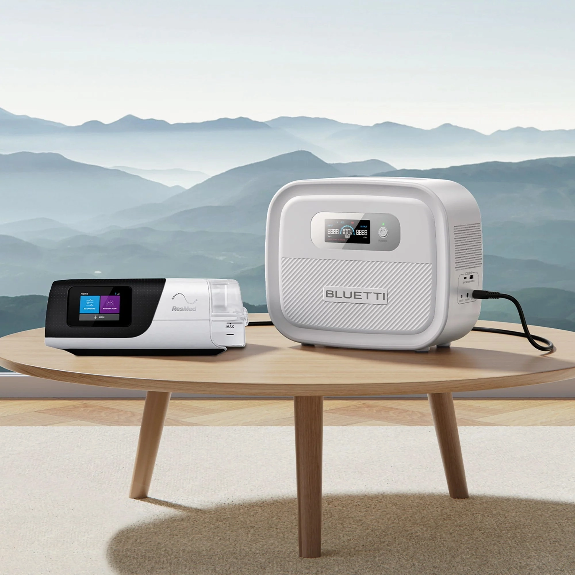 Bluetti X60 614Wh CPAP Power Bank For Camping/Travel/Emergency