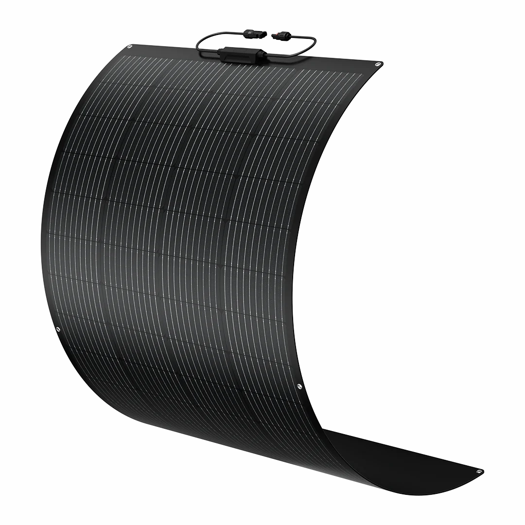 BougeRV Arch 200 Watt Fiberglass Curved Solar Panel