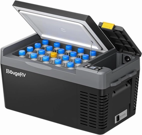 BougeRV CRPRO20 21 Quart 12V Portable Car Fridge Freezer