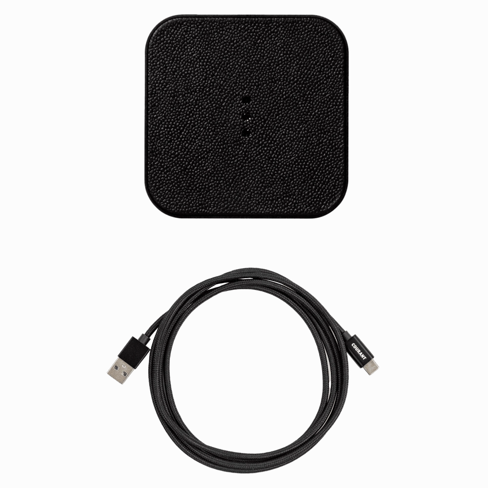 Courant Catch:1 Classic Wireless Charging Pad - Black
