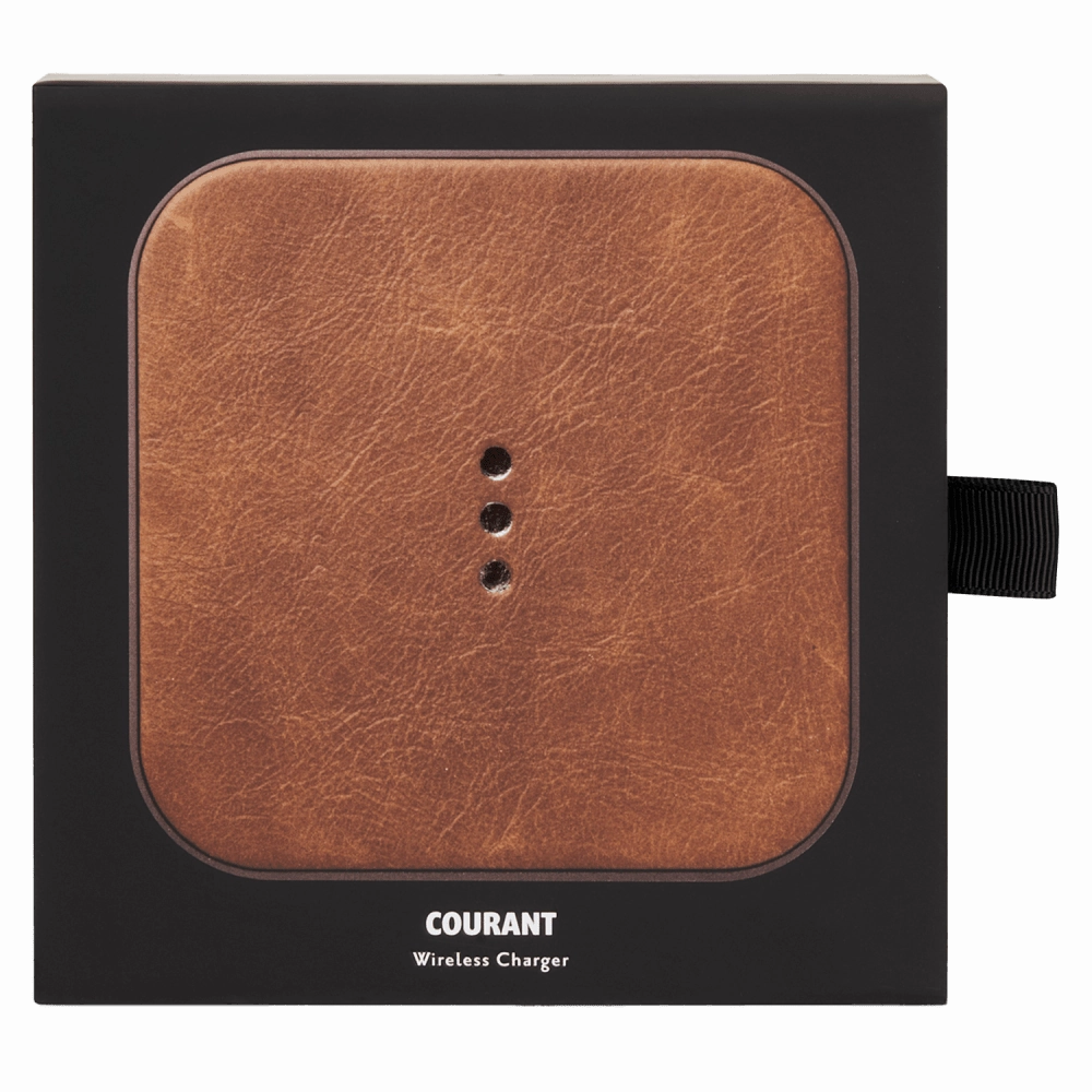 Courant Catch:1 Classic Wireless Charging Pad - Saddle