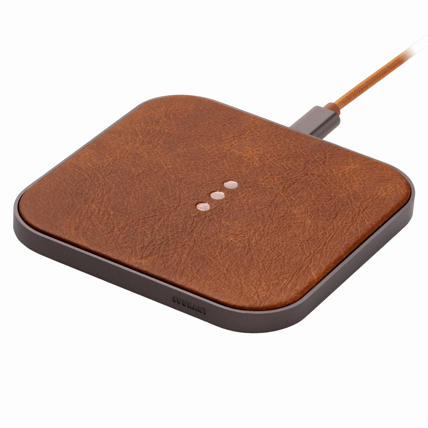 Courant Catch:1 Classic Wireless Charging Pad - Saddle