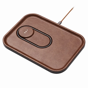 Courant Mag:3 Classics Wireless Magsafe Charging Pad - Saddle
