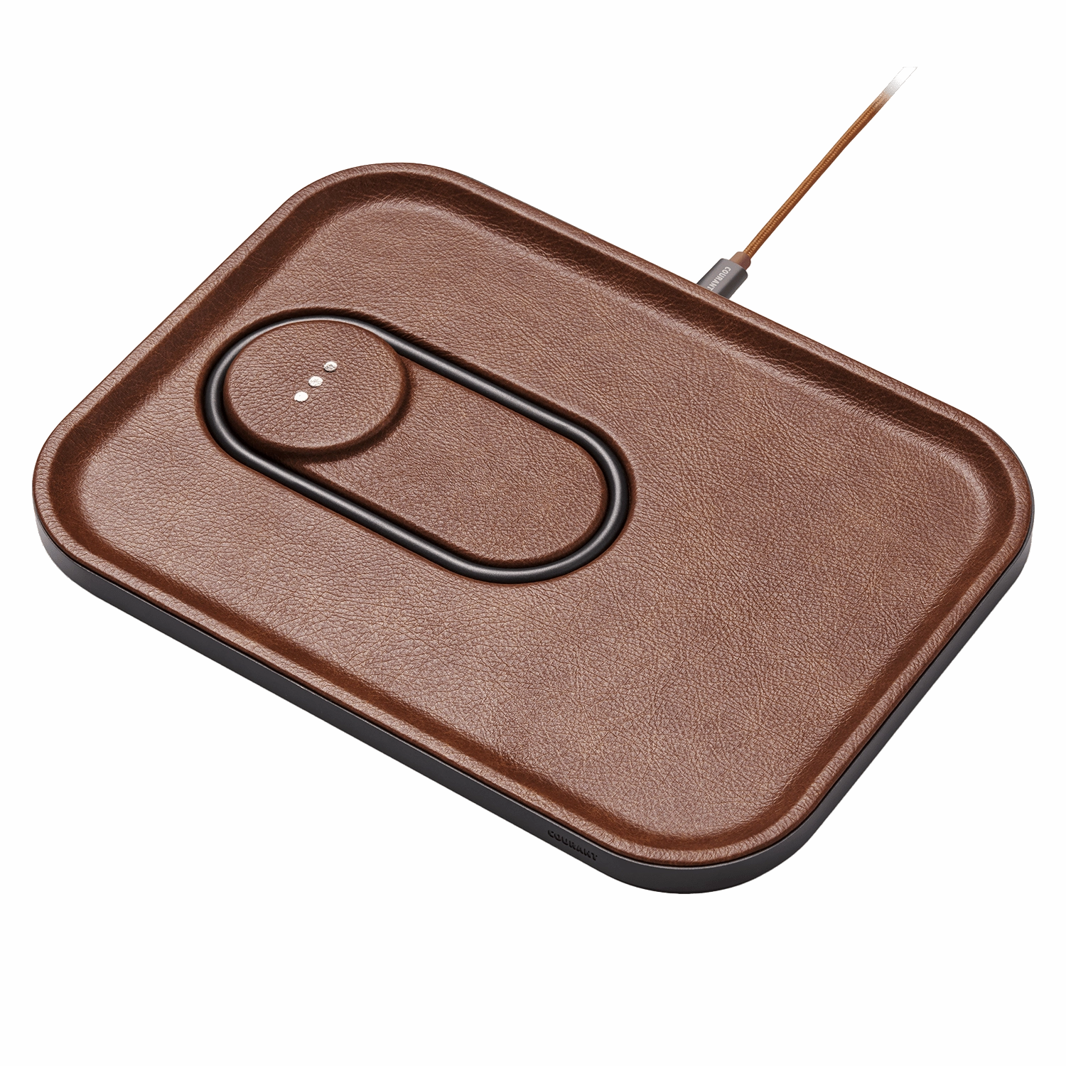 Courant Mag:3 Classics Wireless Magsafe Charging Pad - Saddle