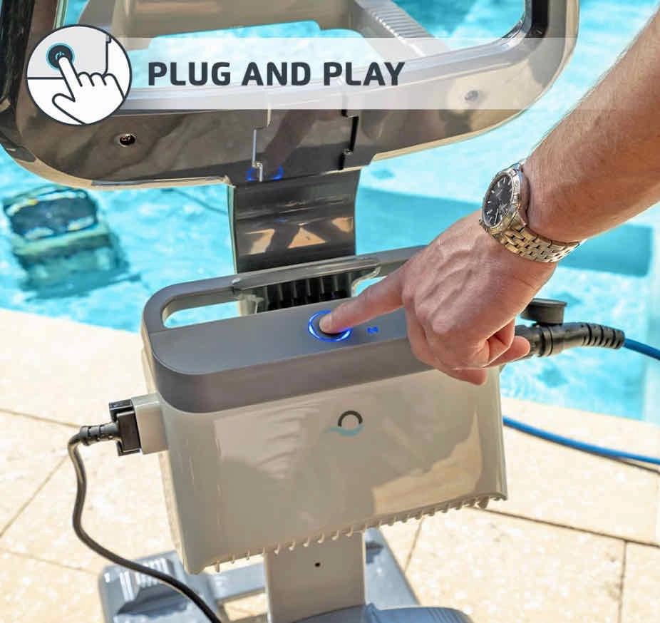 Dolphin Explorer E70 Robotic Pool Cleaner w/ Caddy