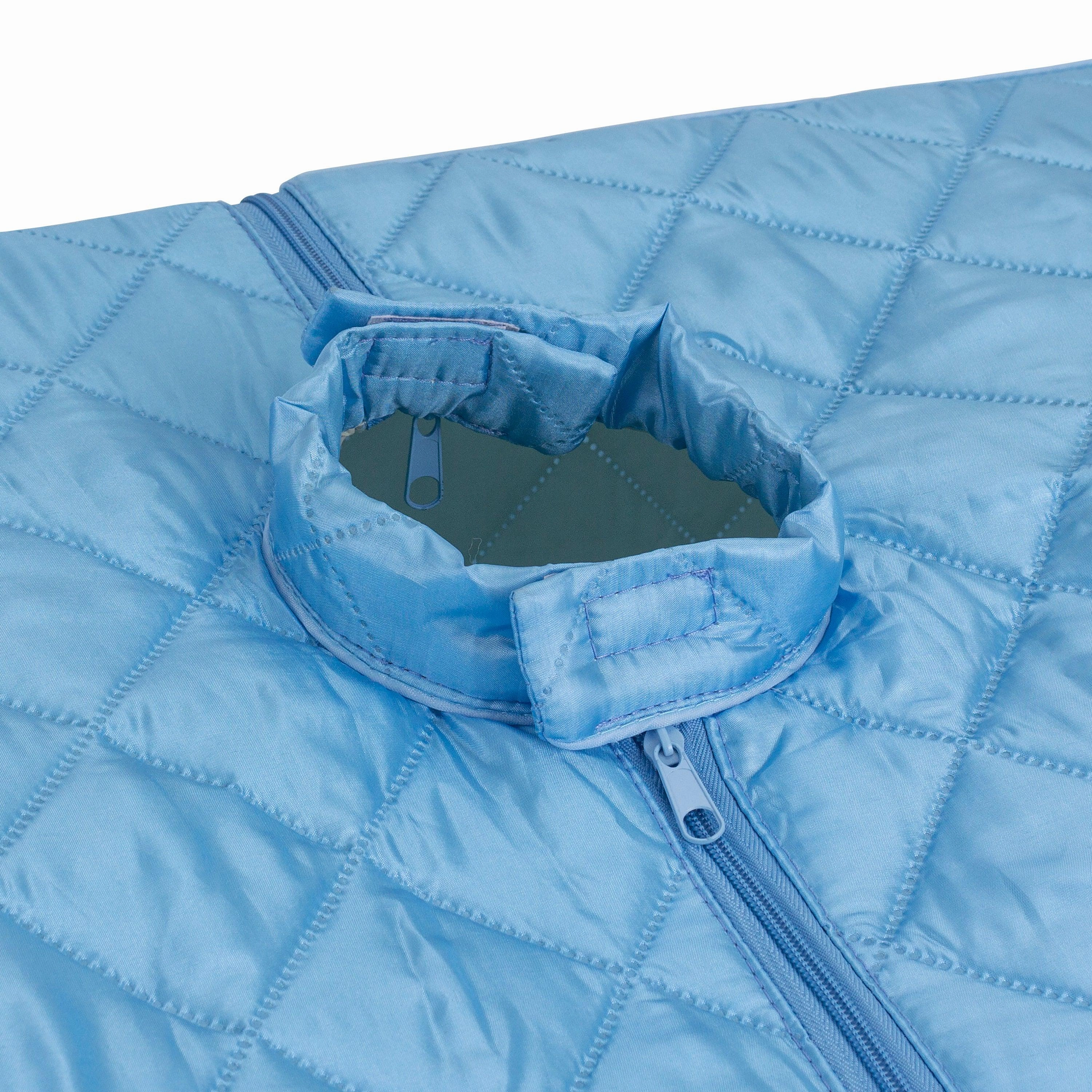 Durasage Health - Durasage Lightweight Portable Personal Steam Sauna Spa for Relaxation at Home. 60 Minute Timer. 800 Watt Steam Generator. Chair Included - Light Blue