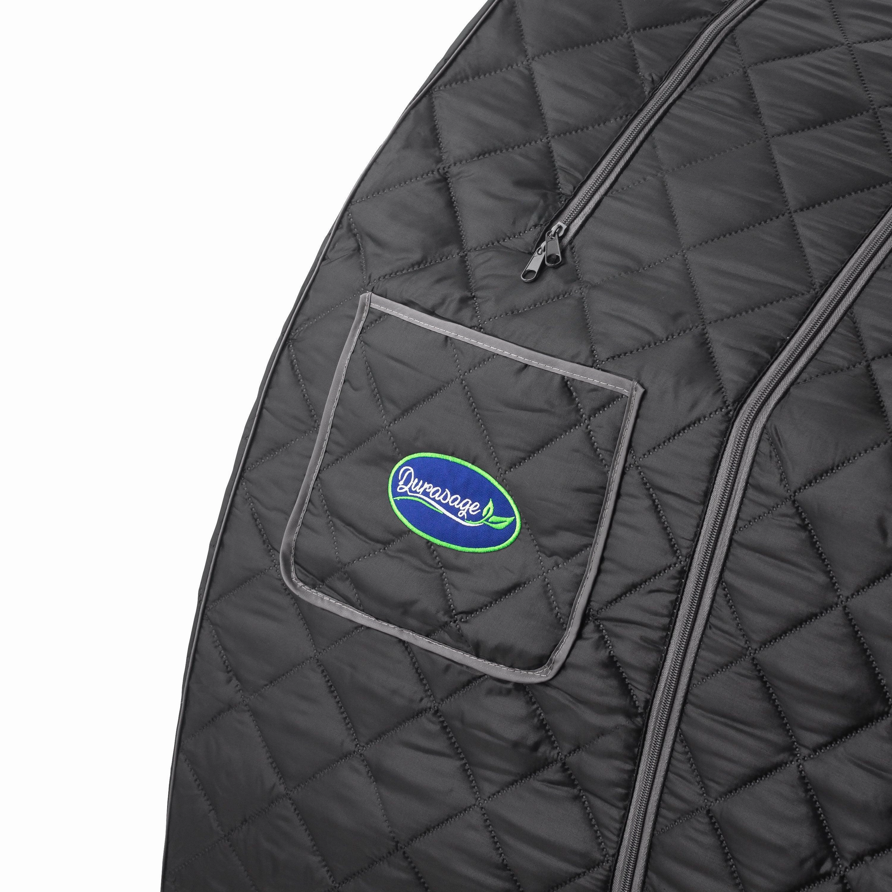 Durasage Health - Personal Steam Sauna for Weight Loss. Detox & Relaxation at Home. Chair Included - (Black)