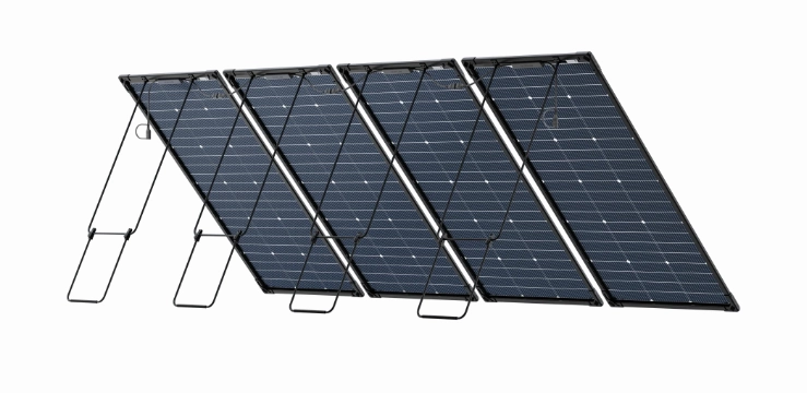 EcoFlow 125W Bifacial Modular Solar Panel (500W. 4-piece kit)