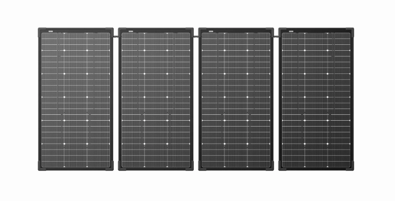 EcoFlow 125W Bifacial Modular Solar Panel (500W. 4-piece kit)