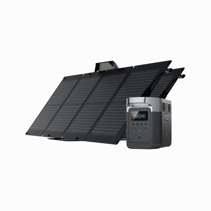 EcoFlow DELTA 2 Portable Power Station   110W Portable Solar Panel