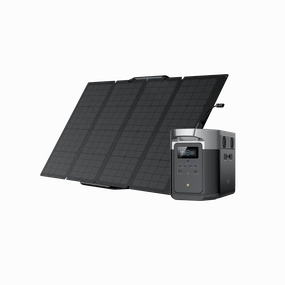 EcoFlow DELTA 2 Portable Power Station   160W Portable Solar Panel