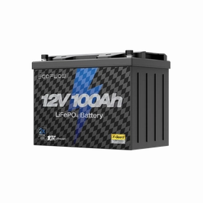 EcoFlow Lithium 12V 100Ah Deep Cycle LiFePO4 Battery