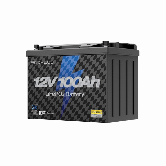 EcoFlow Lithium 12V 100Ah Deep Cycle LiFePO4 Battery