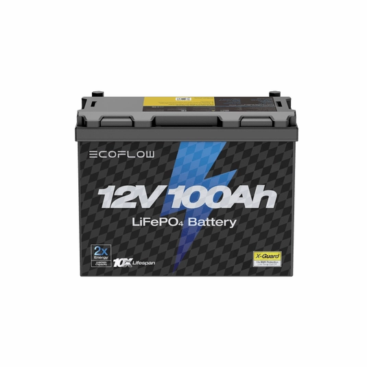 EcoFlow Lithium 12V 100Ah Deep Cycle LiFePO4 Battery