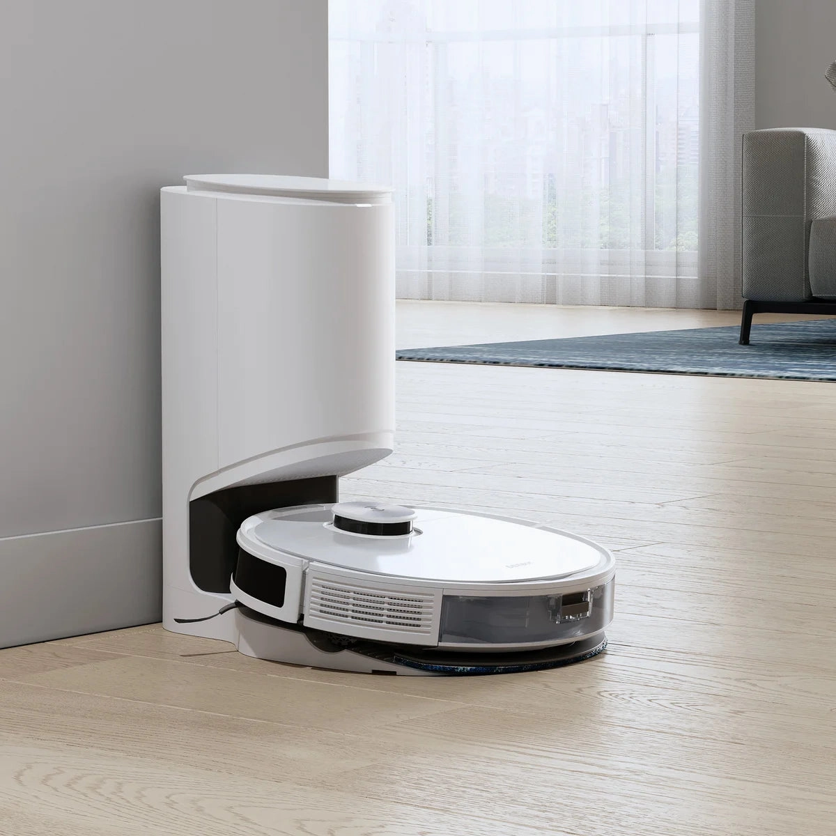 Ecovacs NEO  Vacuum and Mop Robot with Auto-Empty. White